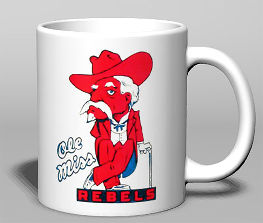 Ole Miss Vintage Booster Club Ceramic Mug