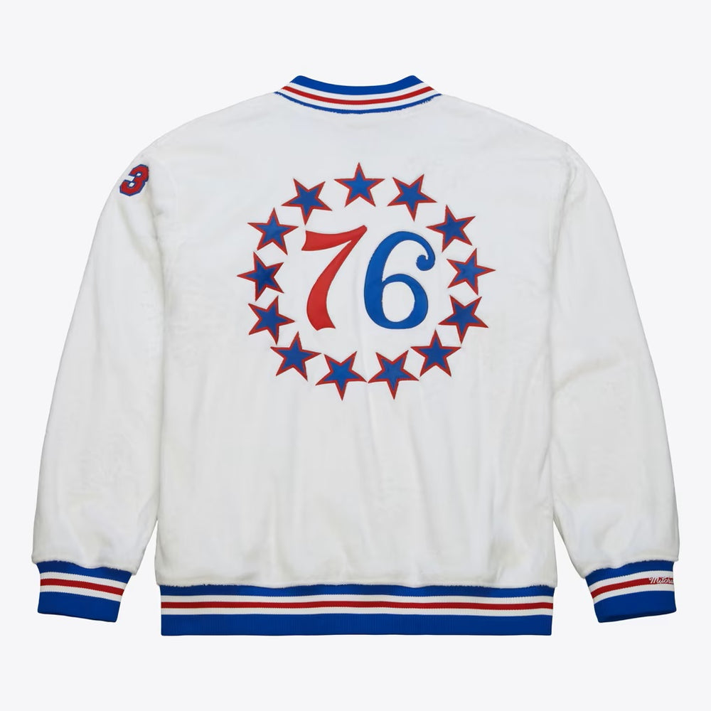 Philadelphia 76ers 1966-67 Wilt Chamberlain Warm Up M&N Jacket