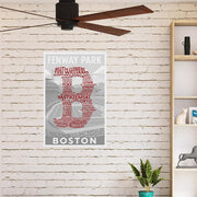 Boston Red Sox Legends Stretched Canvas Poster
