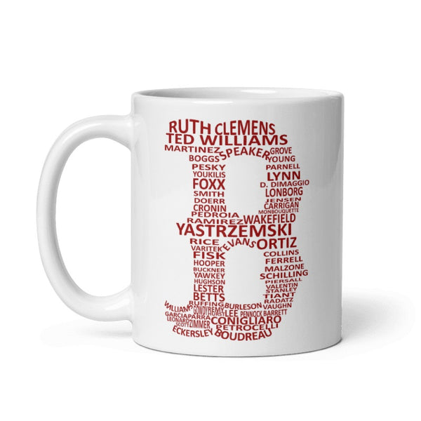 Boston Red Sox Legends Ceramic Mug