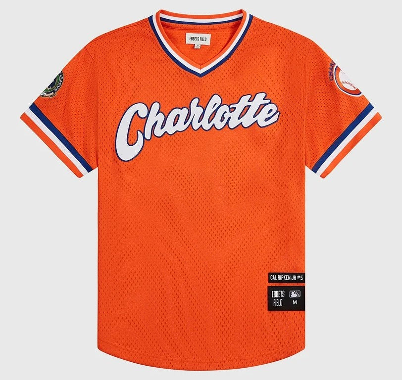 Cal Ripkin Jr. Carolina Orioles Throwback Minor League Jersey