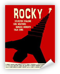 Rocky Movie Poster 1976 Redux