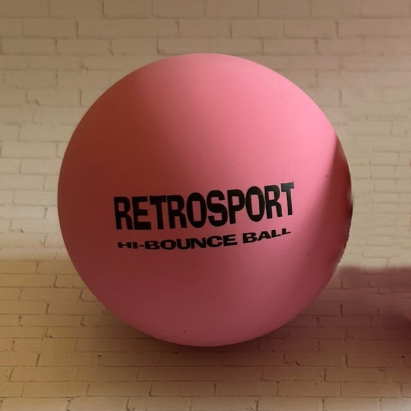 NEW!  RetroSport Hi-Bounce Pinky Ball