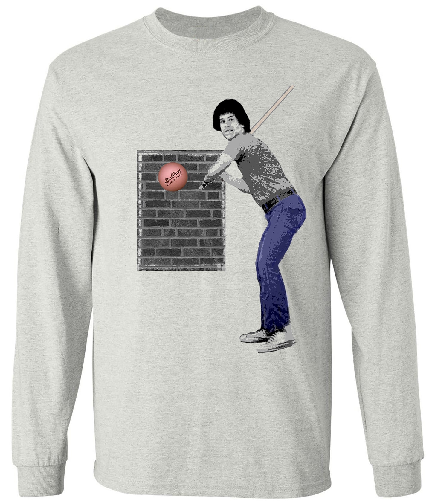 Retro Stickball Batter T-Shirt