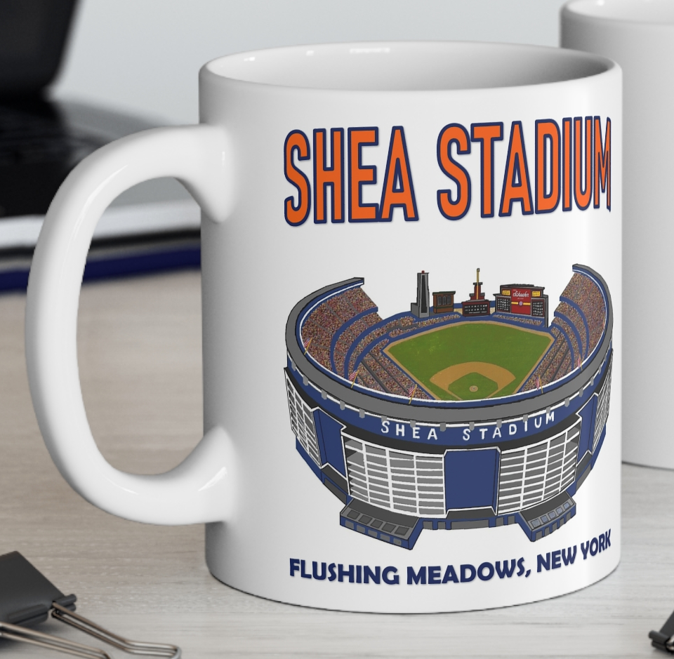 Shea Stadium Ceramic Mug