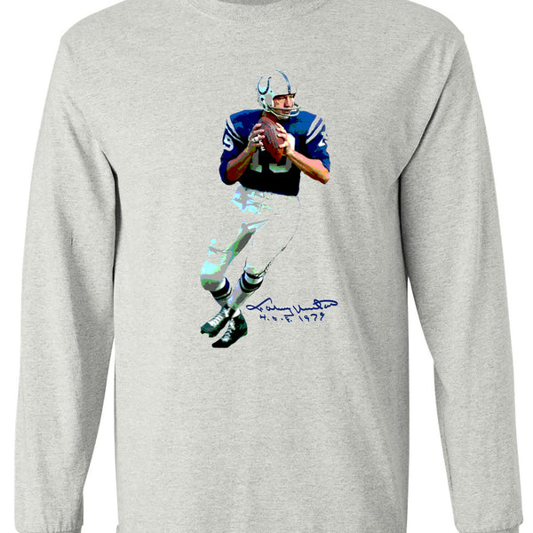 Johhny Unitas Baltimore Colts NFL Legends Signature Collection Tees