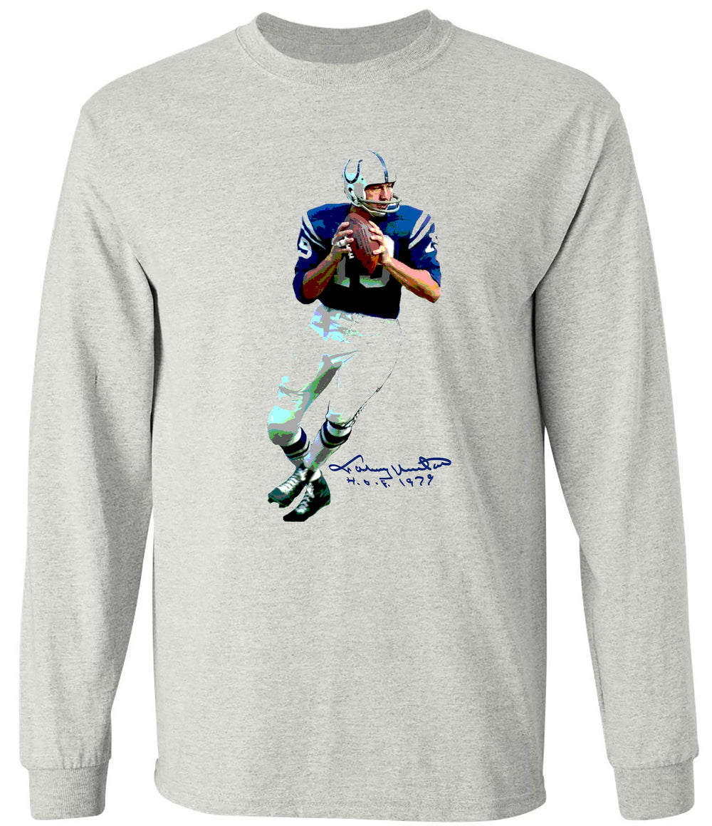 Johhny Unitas Baltimore Colts NFL Legends Signature Collection Tees