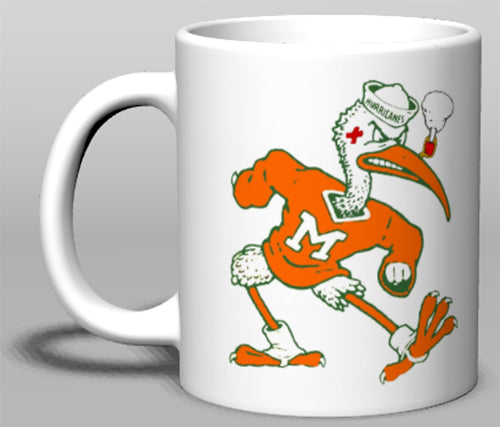 Miami 'Canes Vintage Booster Club Mug