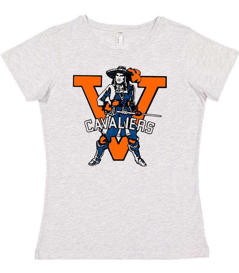 Virginia Cavs Vintage Booster Club Tee