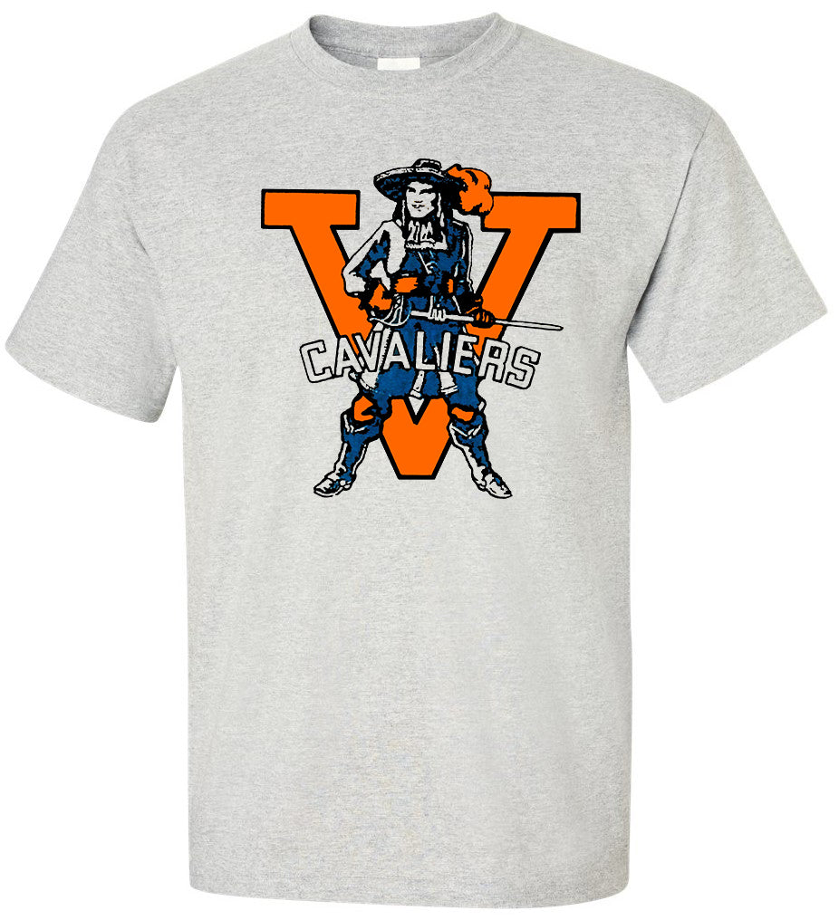 Virginia Cavs Vintage Booster Club Tee