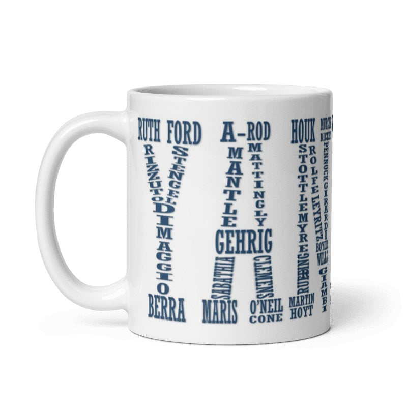 New York Yankees Legends Ceramic Mug