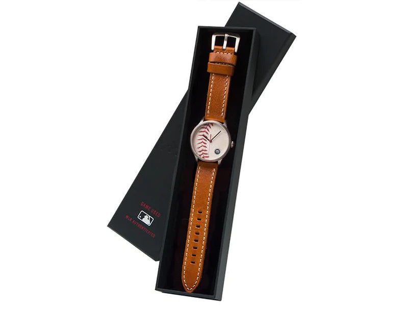 New York Mets Game Used Baseball Watch - RetroSportCo