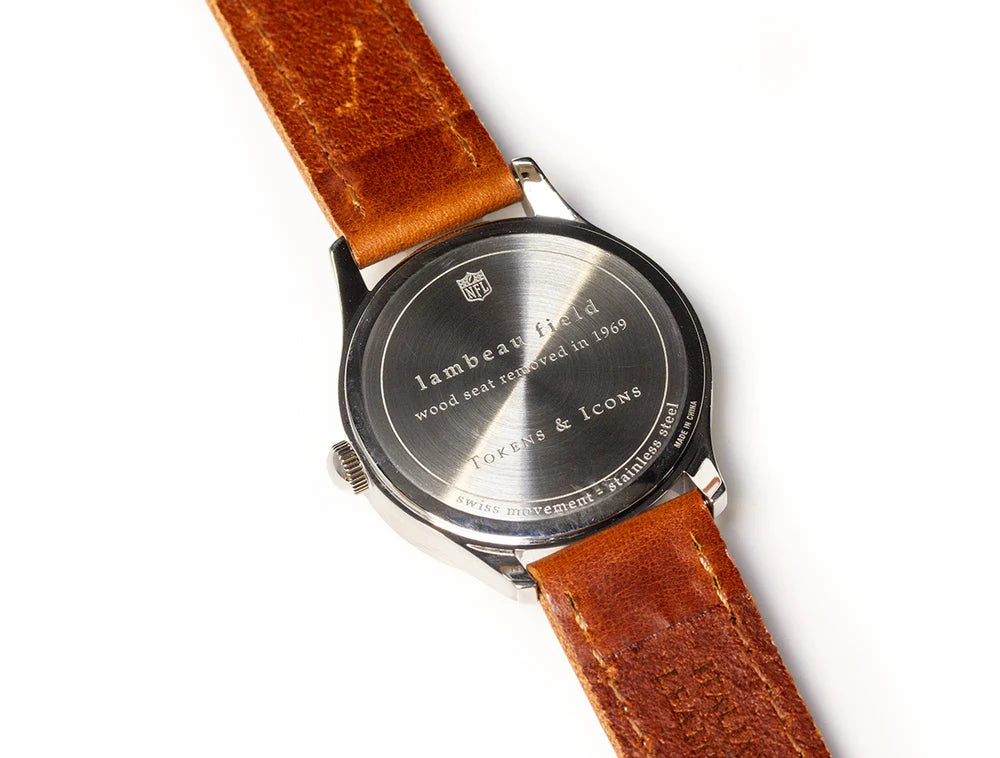 Vintage Green Bay Packers Lambeau Field Seat Watch - RetroSportCo