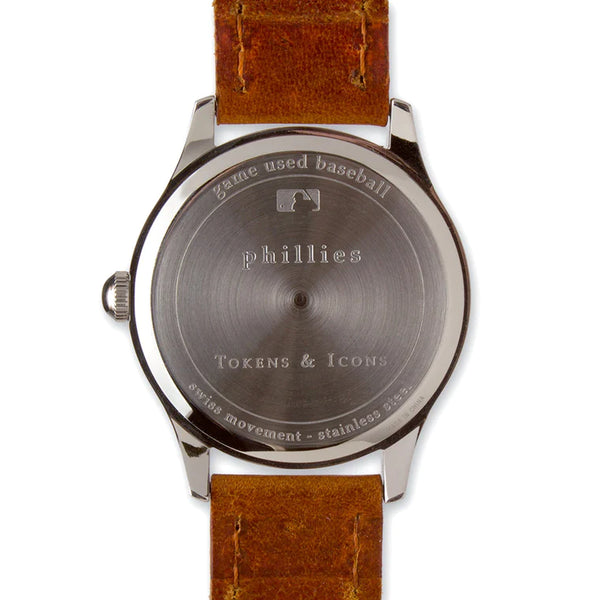 Philadelphia Phillies Game Used Baseball Watch - RetroSportCo