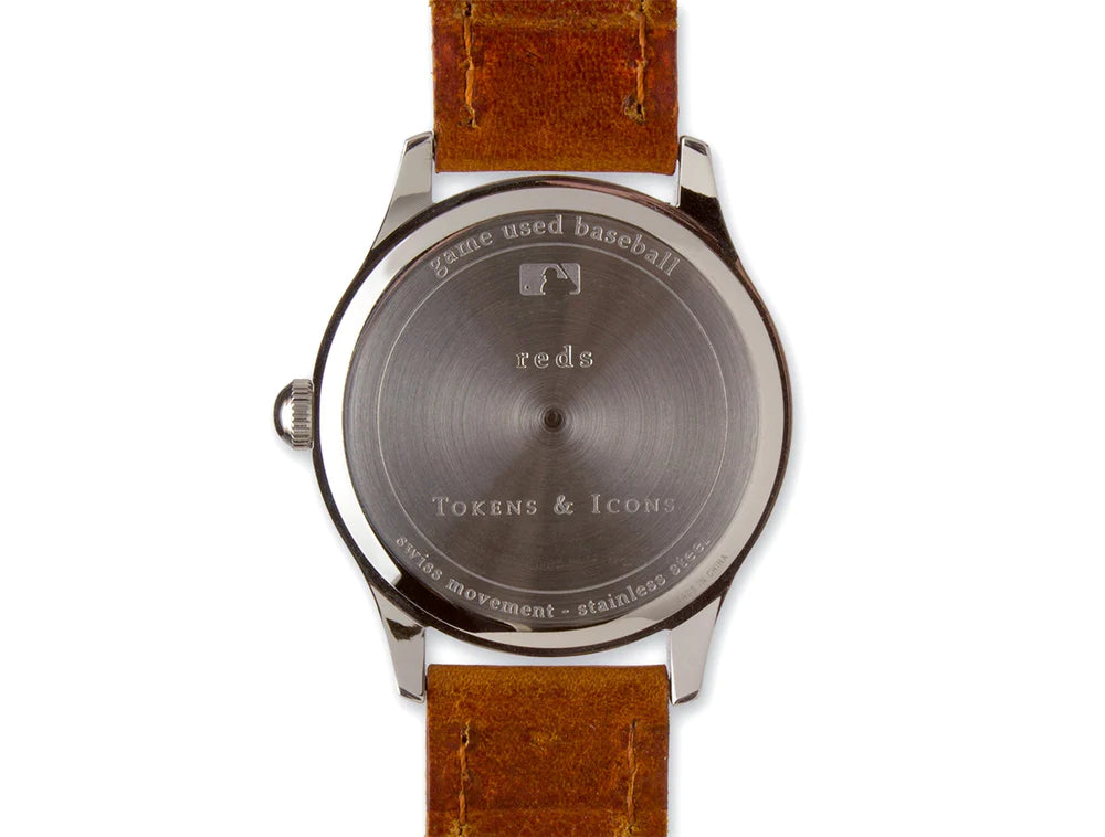 Cincinnati Reds Game Used Baseball Watch - RetroSportCo