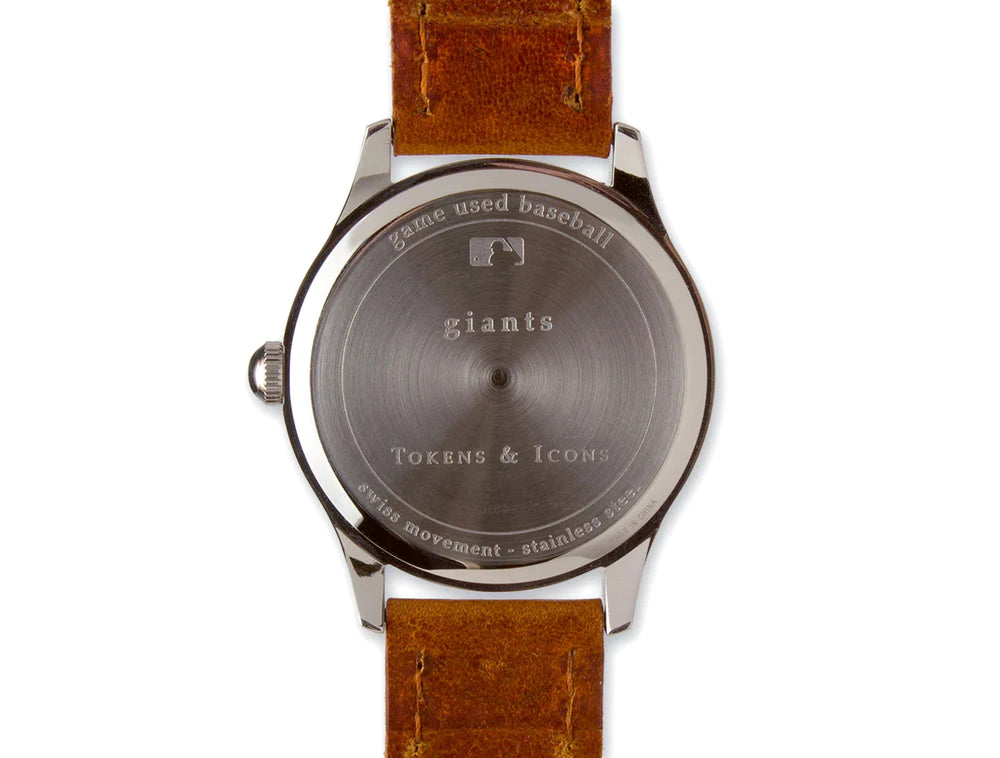 San Francisco Giants Game Used Baseball Watch - RetroSportCo