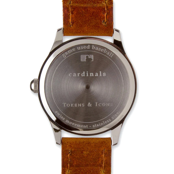 St Louis Cardinals Game Used Baseball Watch - RetroSportCo