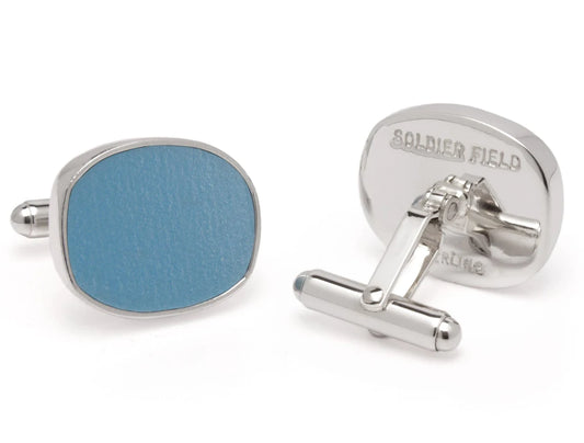 Chicago Bears Soldiers Field Game Used Seat Cufflinks - RetroSportCo