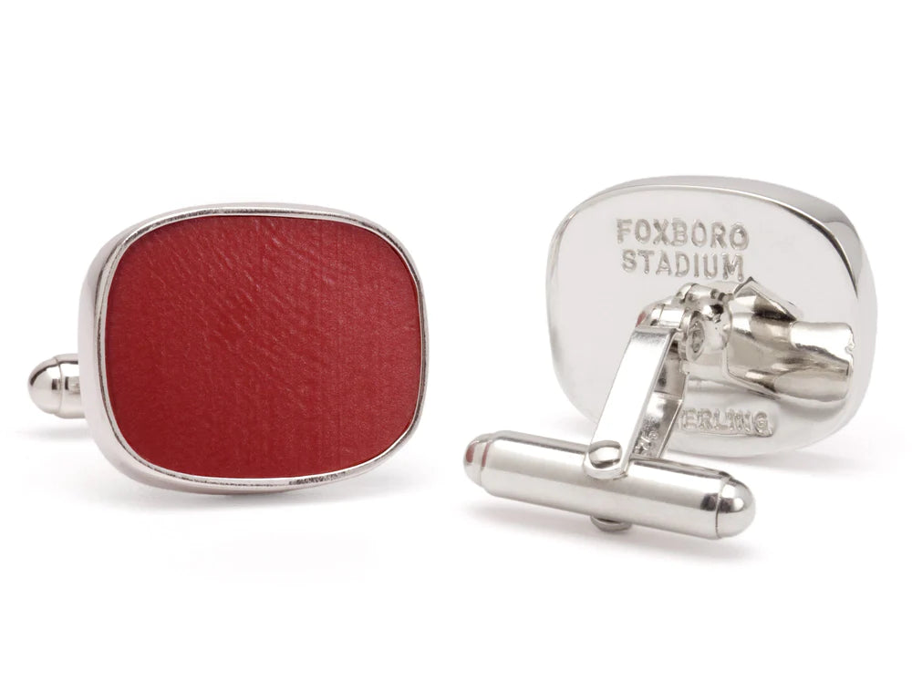 New England Patriots Foxboro Stadium Seat Cufflinks - RetroSportCo