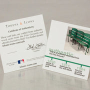 New York Polo Grounds Game Used Seat Cufflinks - RetroSportCo