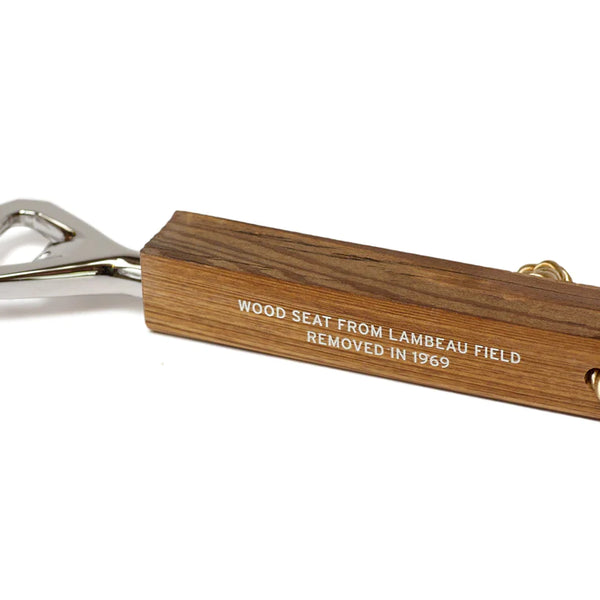 Vintage Green Bay Packers Lambeau Field Seat Bottle Opener - RetroSportCo
