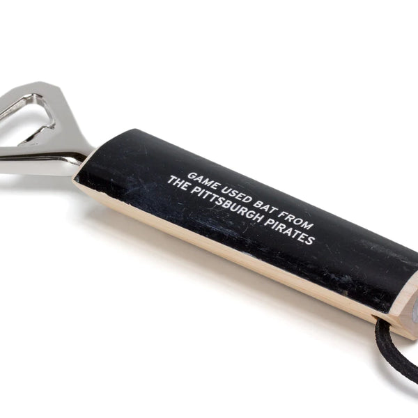 Pittsburgh Pirates Game Used Bat Bottle Opener - RetroSportCo