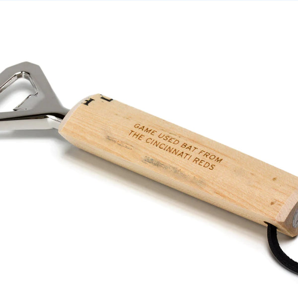 Cincinnati Reds Game Used Bat Bottle Opener - RetroSportCo
