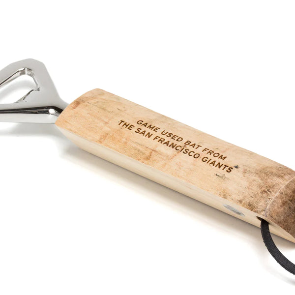 San Francisco Giants Games Used Bat Bottle Opener - RetroSportCo
