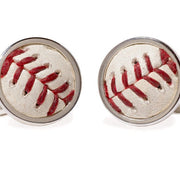 Vintage Authentic Game Used Phillies Ball Cufflinks - RetroSportCo