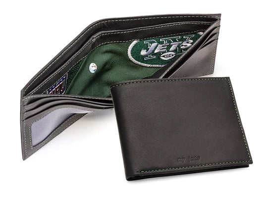 New York Jets Game Used Uniform Wallet - RetroSportCo