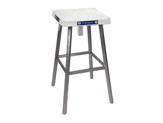 New York Yankees Game Used Base Bar Stool - RetroSportCo