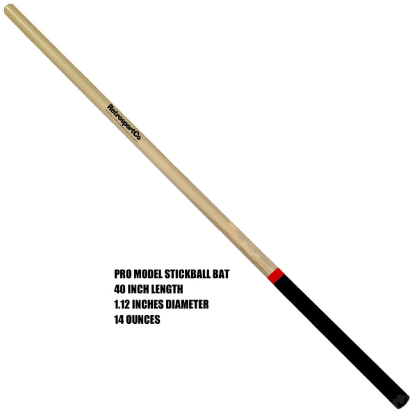 Pro Model Stickball Bat - RetroSportCo