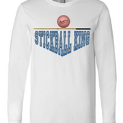 Stickball King Long Sleeve T-Shirt - RetroSportCo