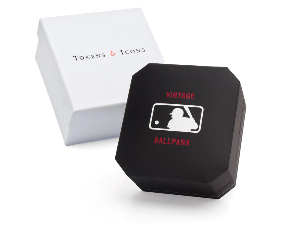 New York Polo Grounds Game Used Seat Cufflinks - RetroSportCo