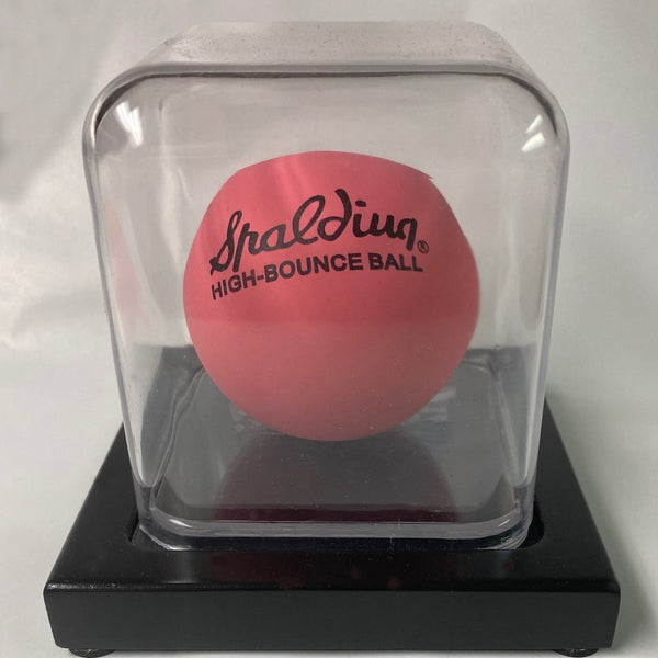 Stickball Legend Pinky Ball Cube Display - RetroSportCo
