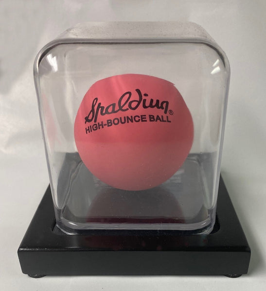 Stickball Legend Pinky Ball Cube Display - RetroSportCo